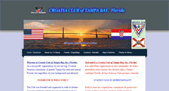 Desktop Screenshot of croatiaclubtampa.com